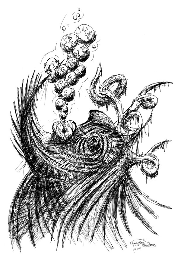 un dessin de François Monthoux