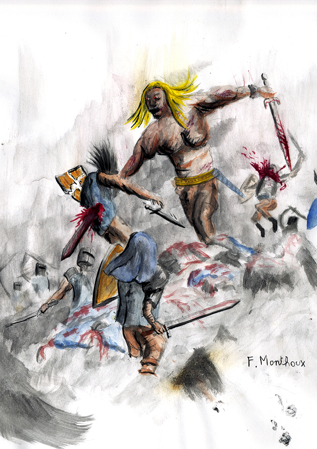 un dessin de François Monthoux