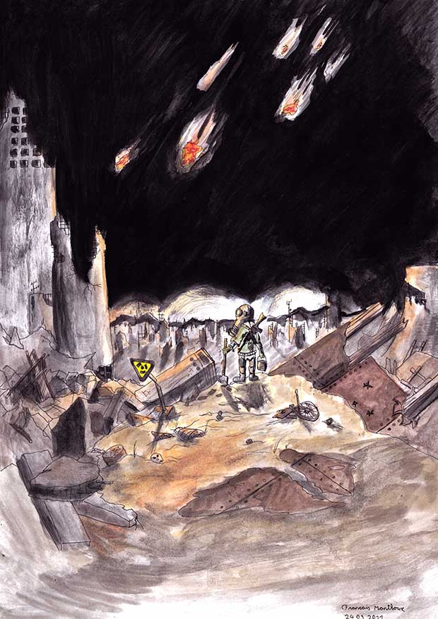 un dessin de François Monthoux