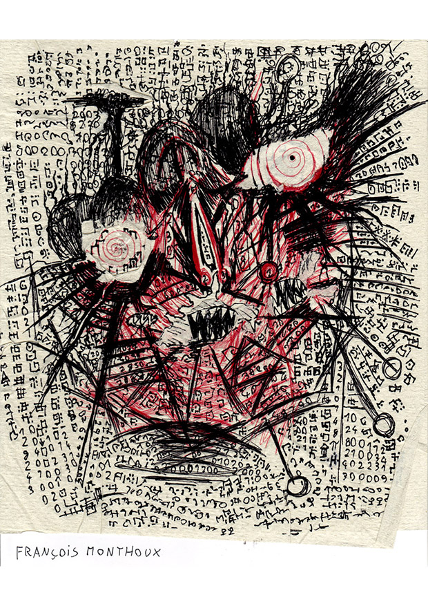 un dessin de François Monthoux