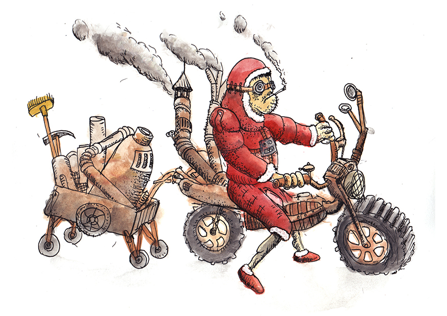 un dessin de François Monthoux