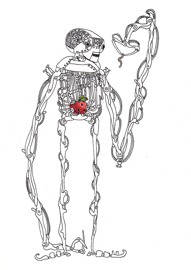 un dessin de François Monthoux