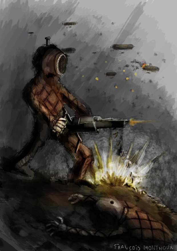 un dessin de François Monthoux