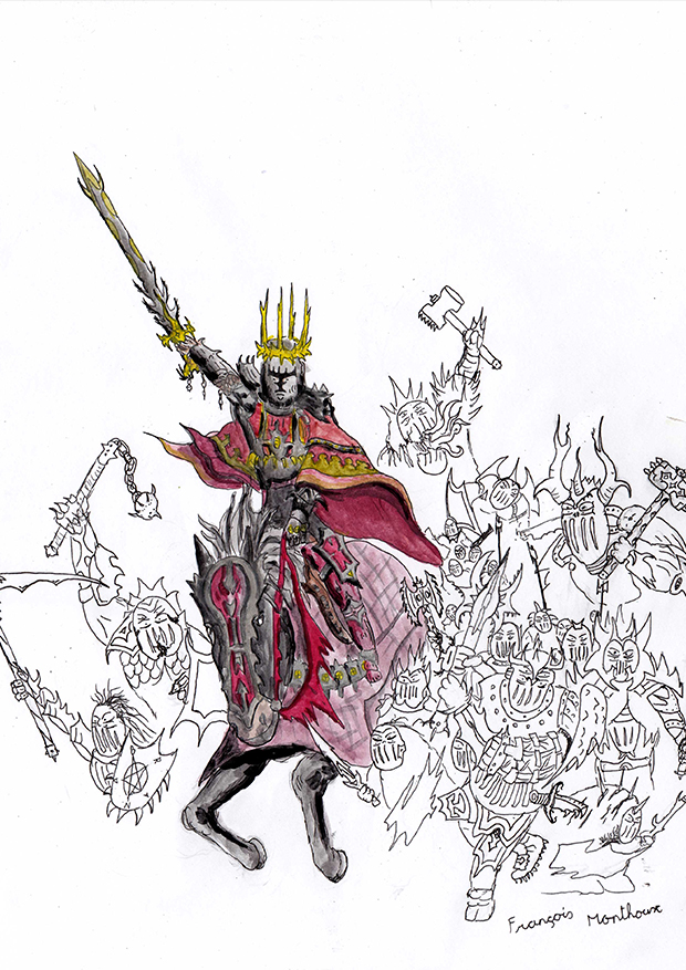 un dessin de François Monthoux