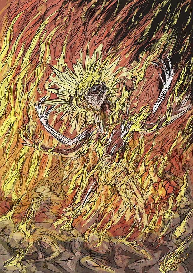 un dessin de François Monthoux