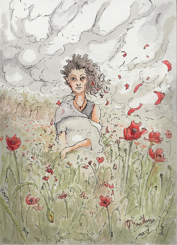 un dessin de François Monthoux
