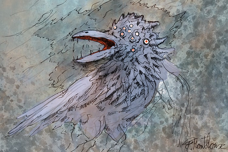 un dessin de François Monthoux