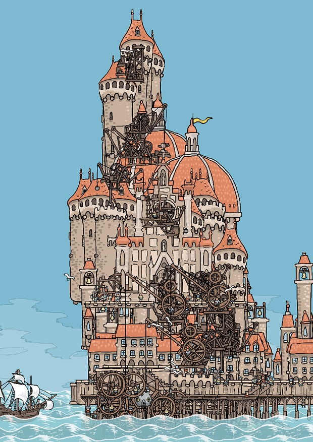 un dessin de François Monthoux