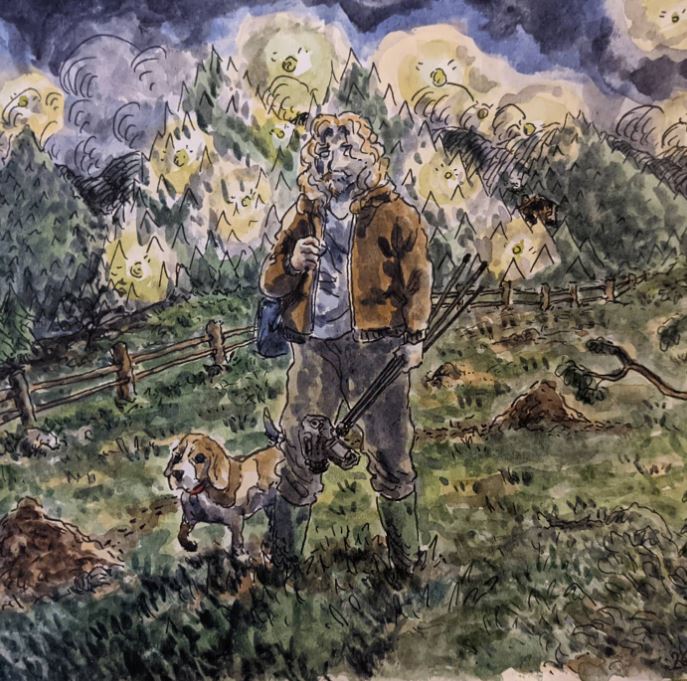 un dessin de François Monthoux