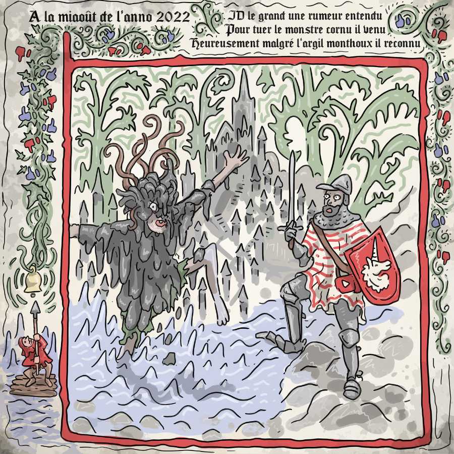 un dessin de François Monthoux