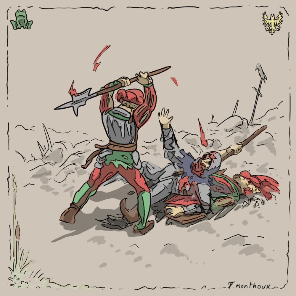un dessin de François Monthoux
