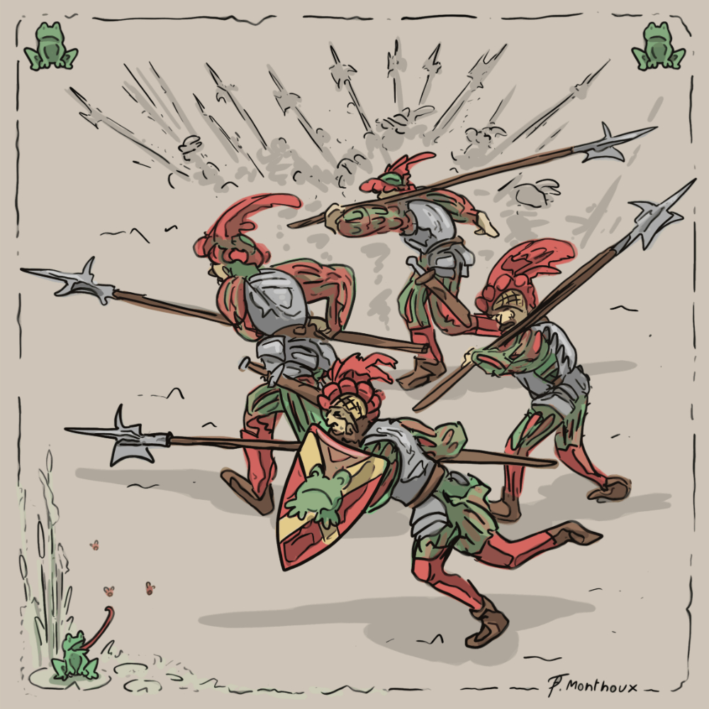 un dessin de François Monthoux
