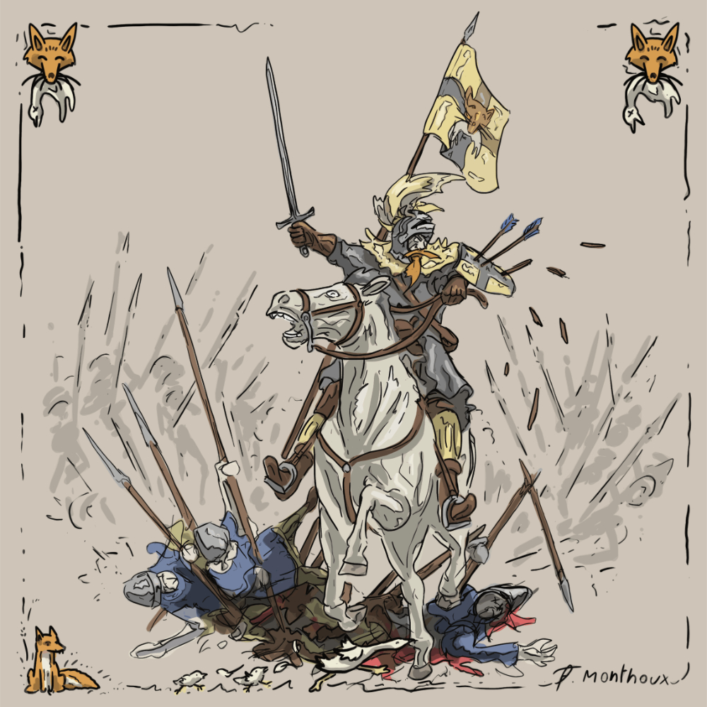 un dessin de François Monthoux
