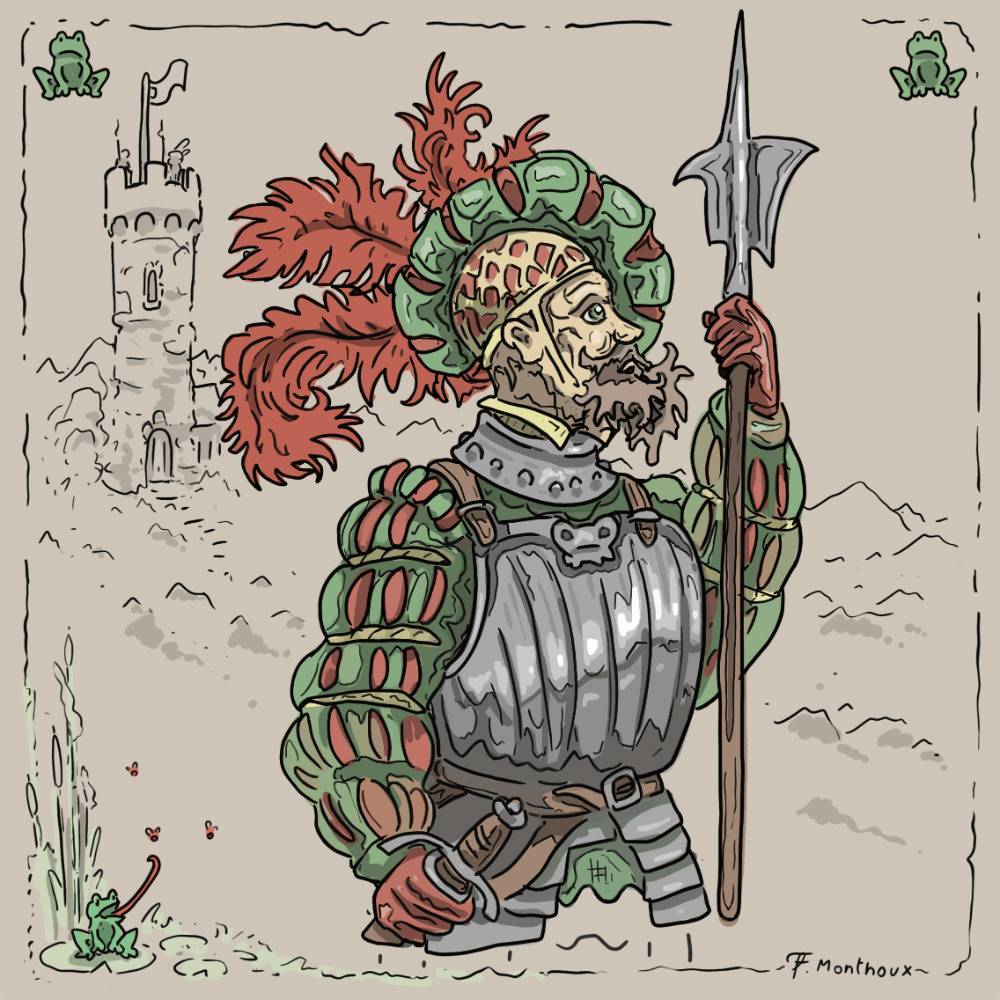 un dessin de François Monthoux
