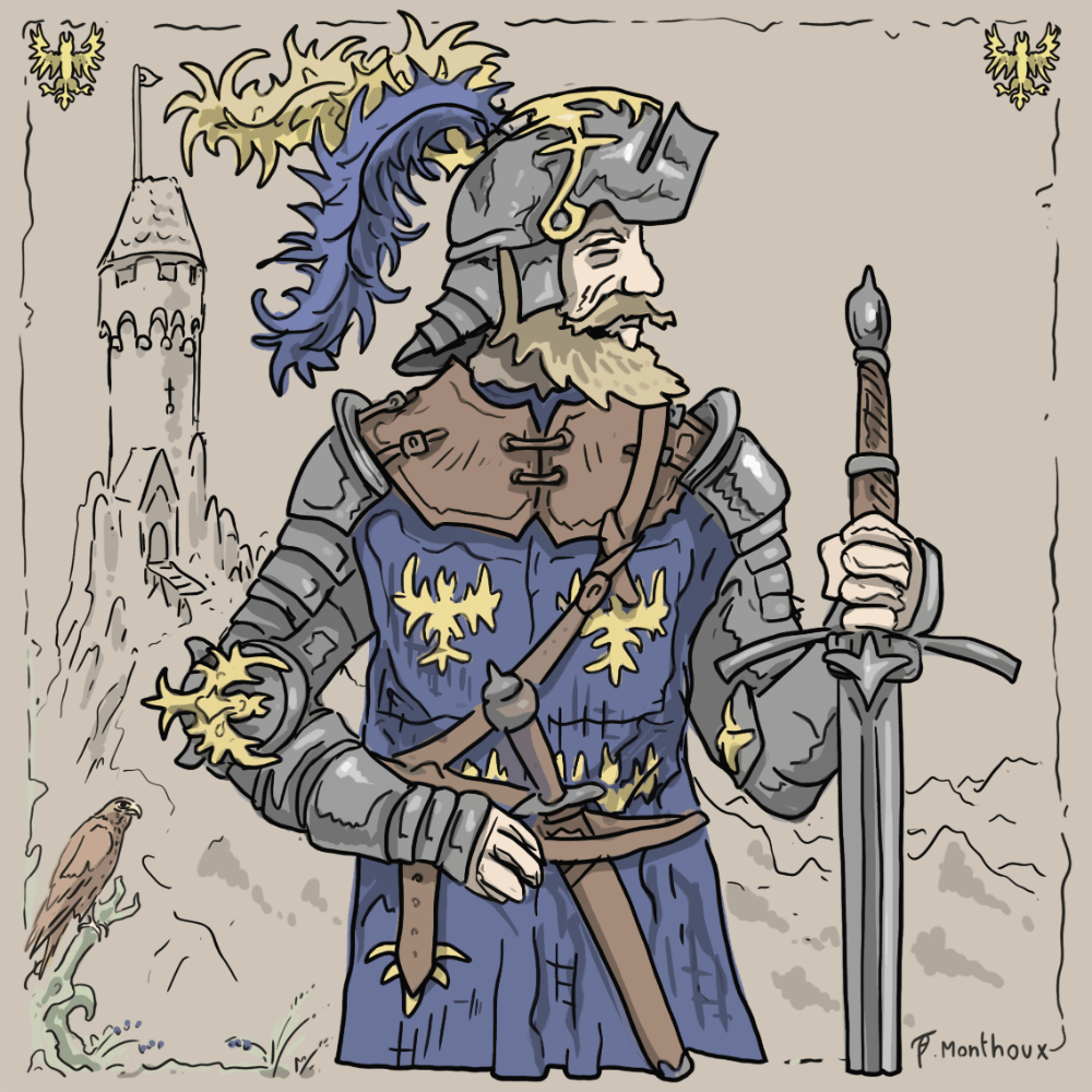 un dessin de François Monthoux