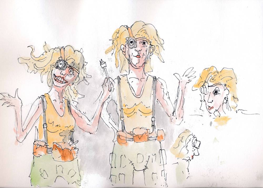 un dessin de François Monthoux