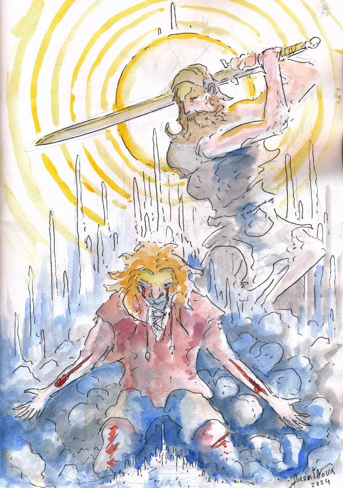 un dessin de François Monthoux