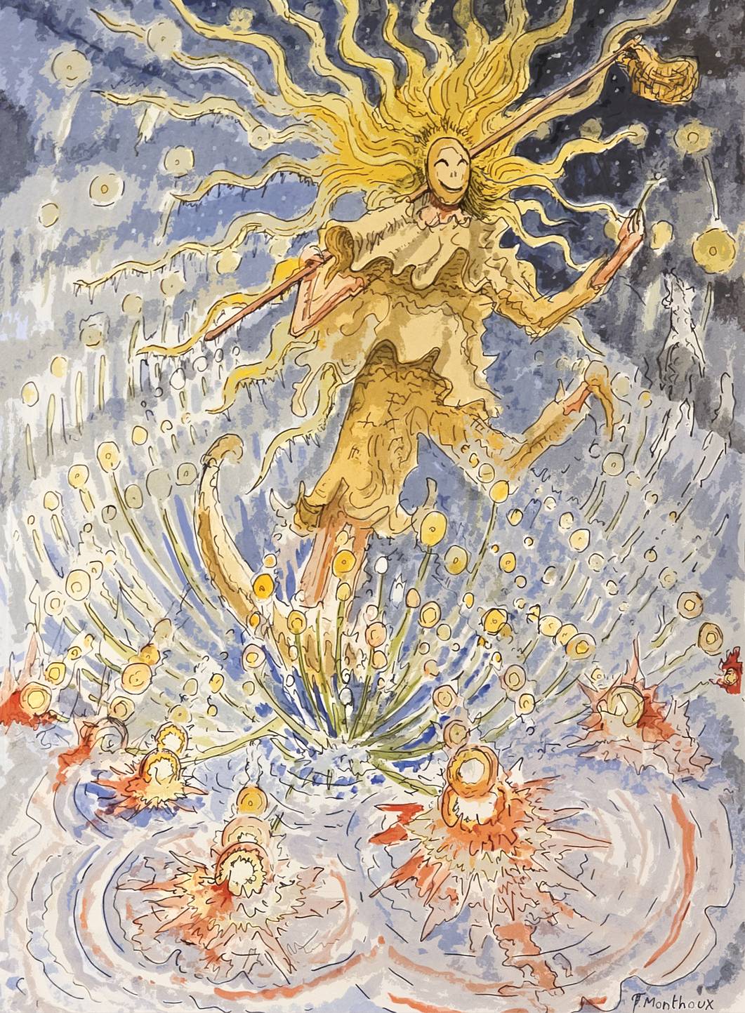 un dessin de rêve de François Monthoux