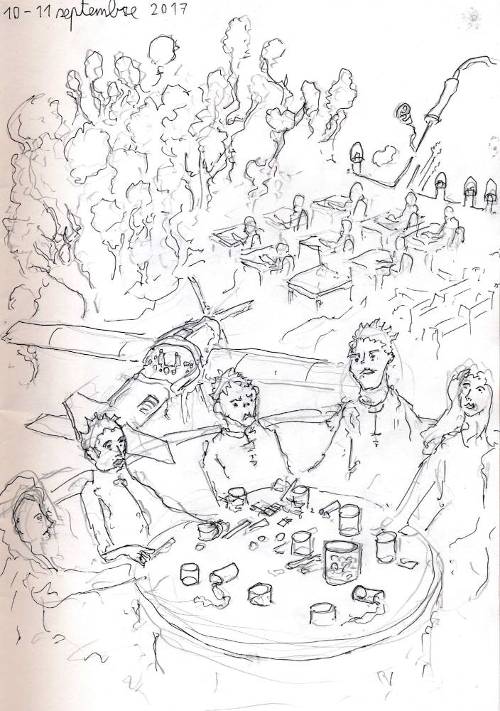 un dessin de rêve de François Monthoux