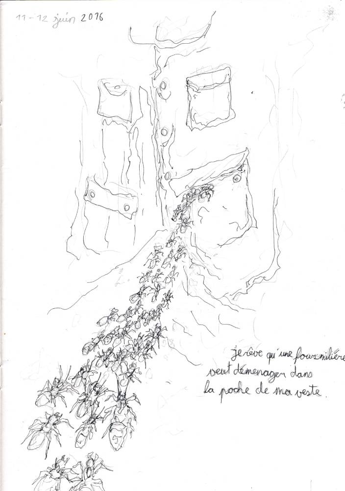 un dessin de rêve de François Monthoux
