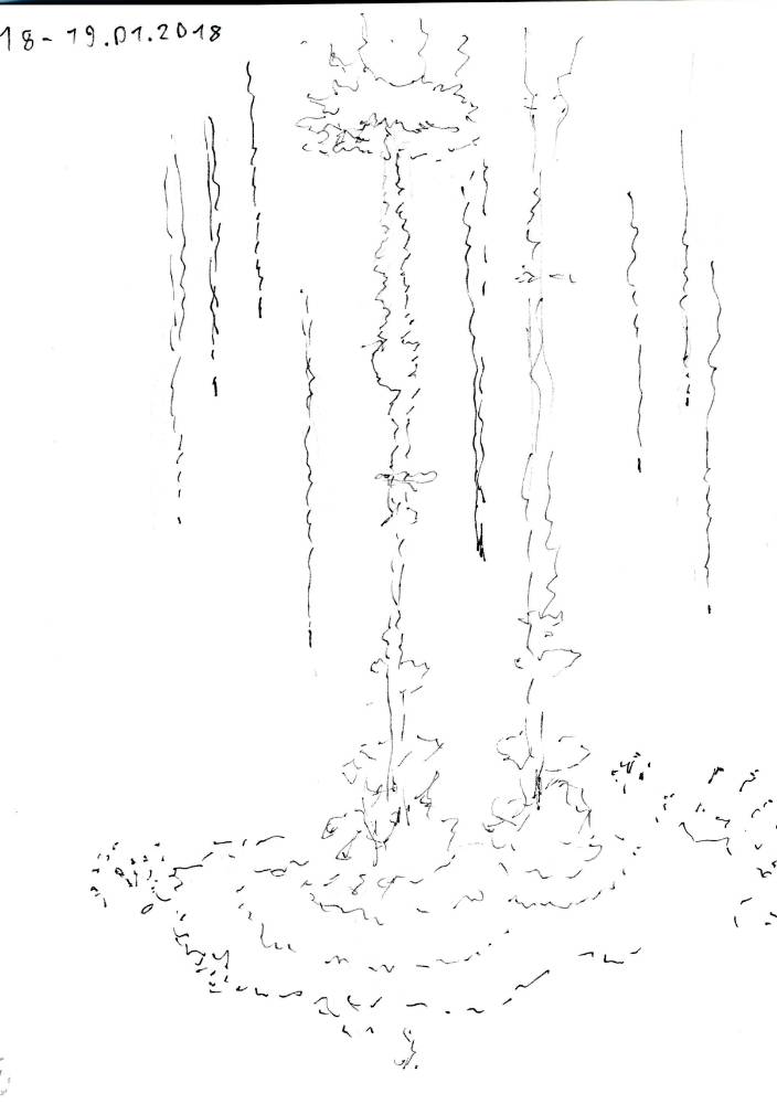 un dessin de rêve de François Monthoux