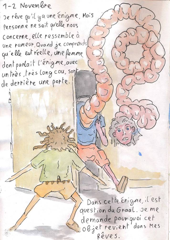 un dessin de rêve de François Monthoux