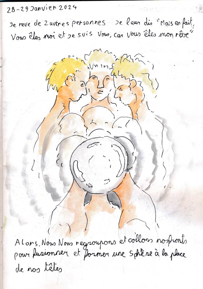 un dessin de rêve de François Monthoux