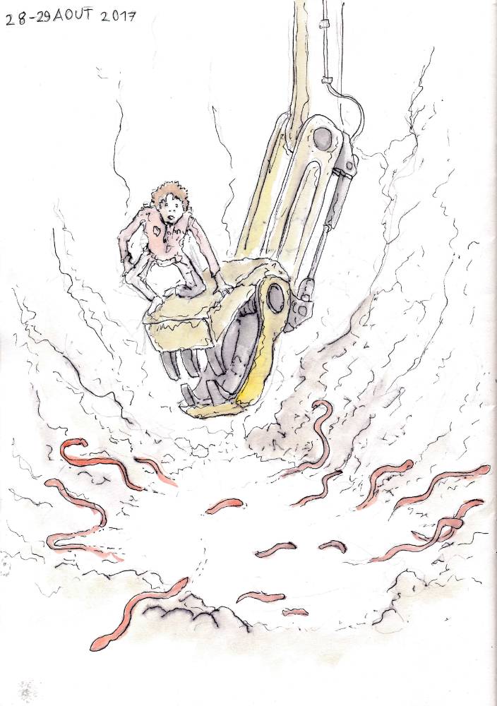 un dessin de rêve de François Monthoux