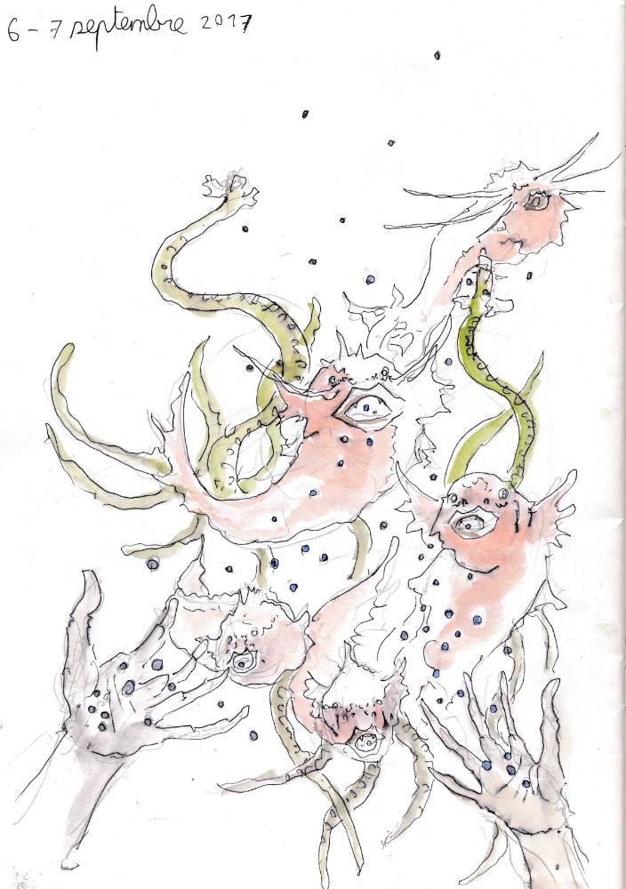 un dessin de rêve de François Monthoux