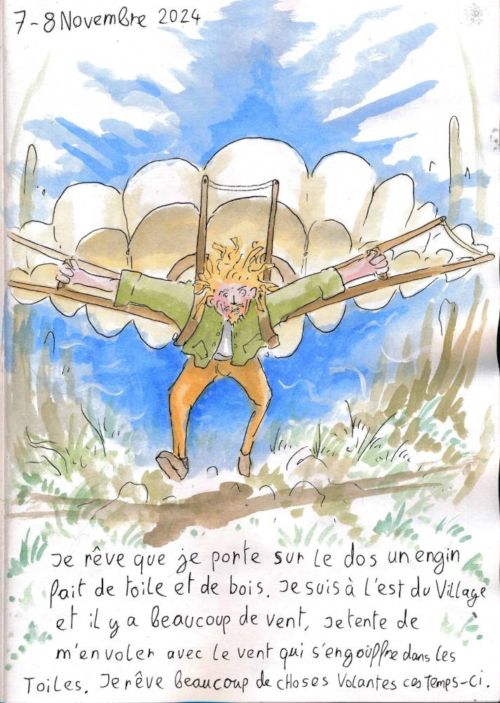 un dessin de rêve de François Monthoux