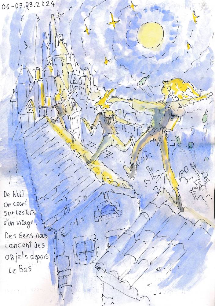 un dessin de rêve de François Monthoux