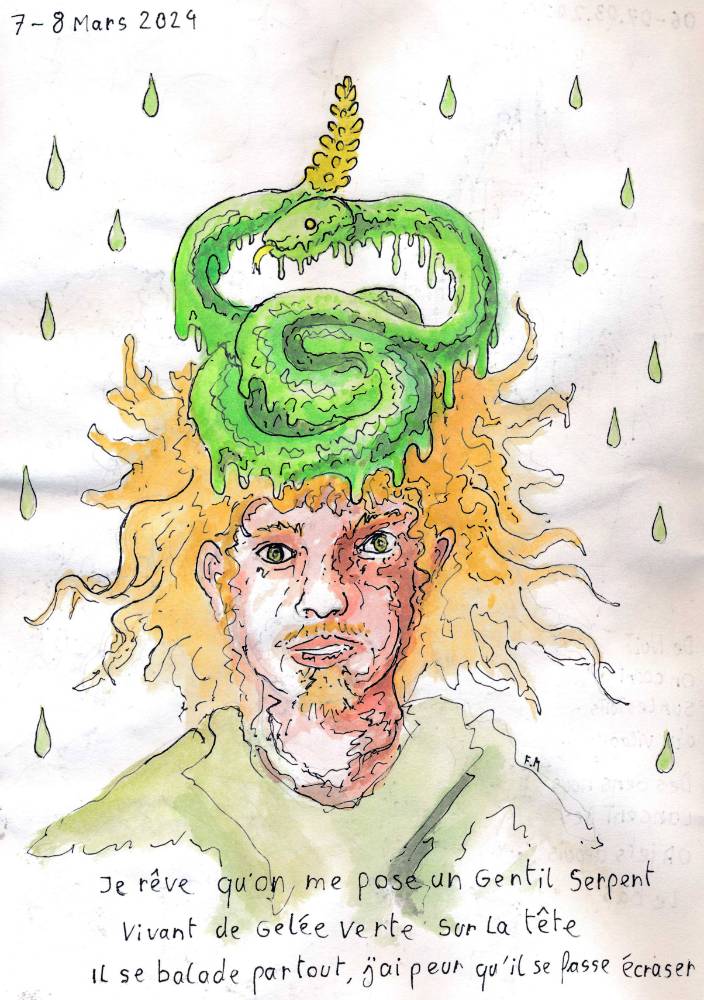 un dessin de rêve de François Monthoux