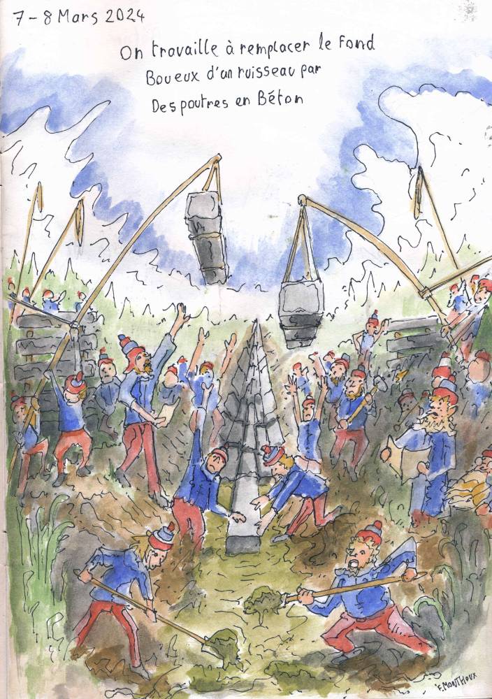un dessin de rêve de François Monthoux