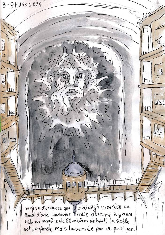 un dessin de rêve de François Monthoux