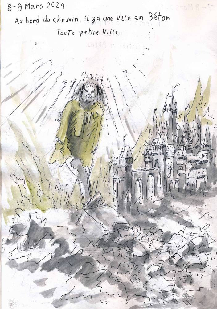 un dessin de rêve de François Monthoux