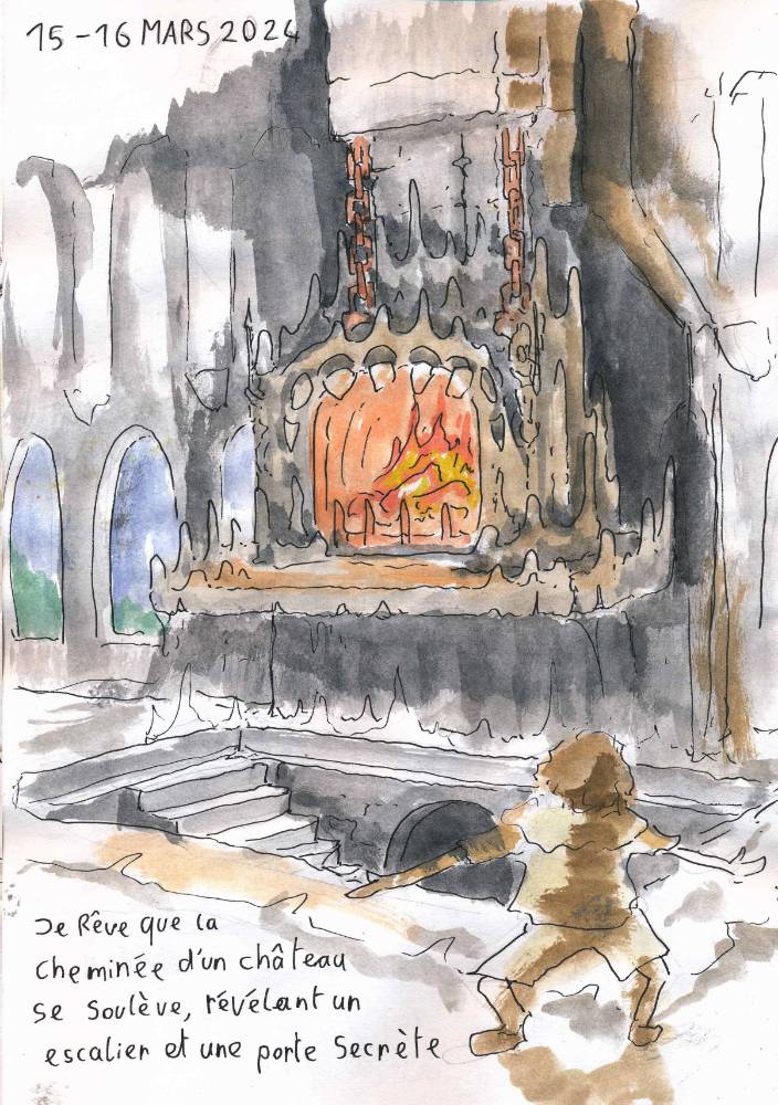 un dessin de rêve de François Monthoux