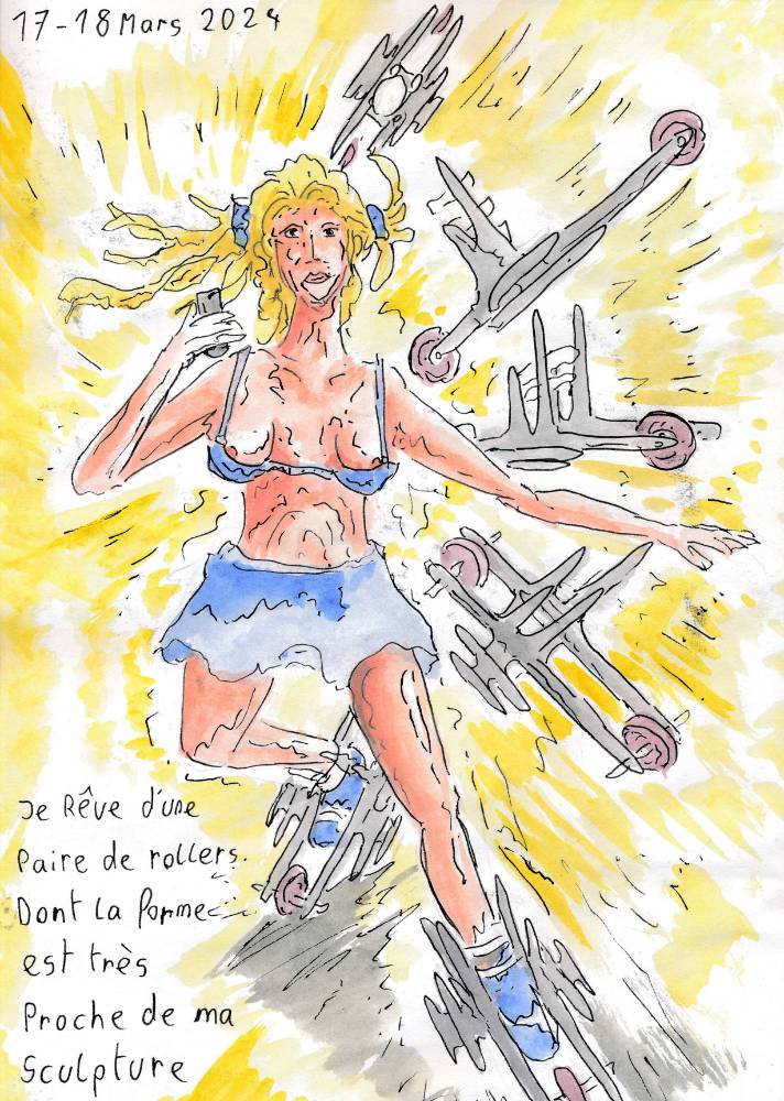 un dessin de rêve de François Monthoux