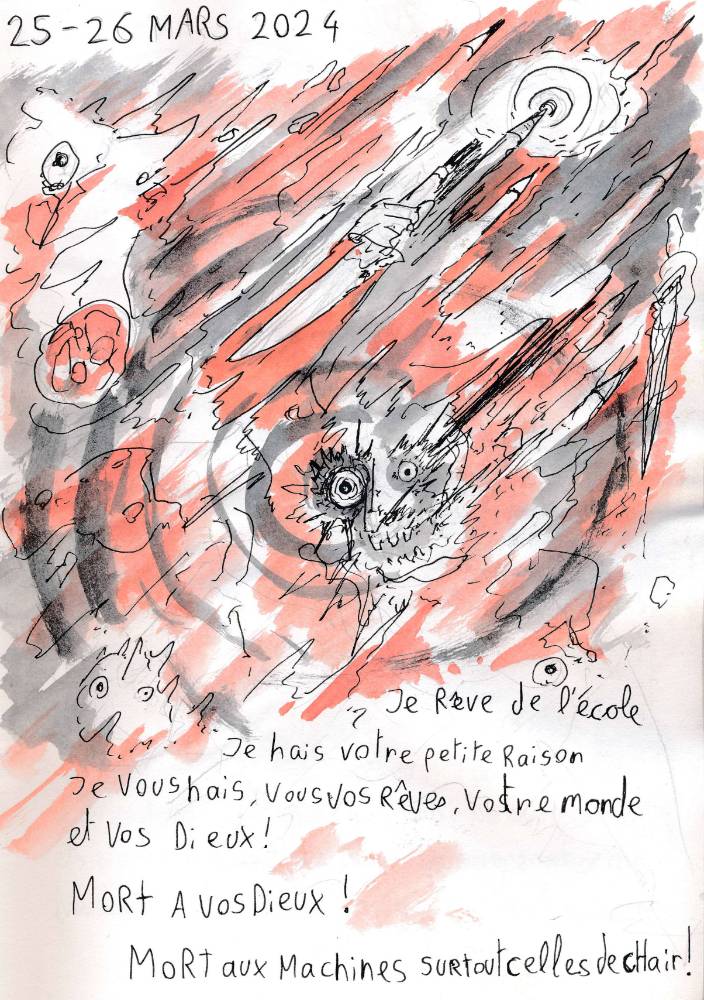 un dessin de rêve de François Monthoux