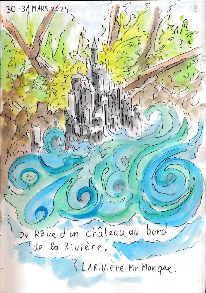 un dessin de rêve de François Monthoux