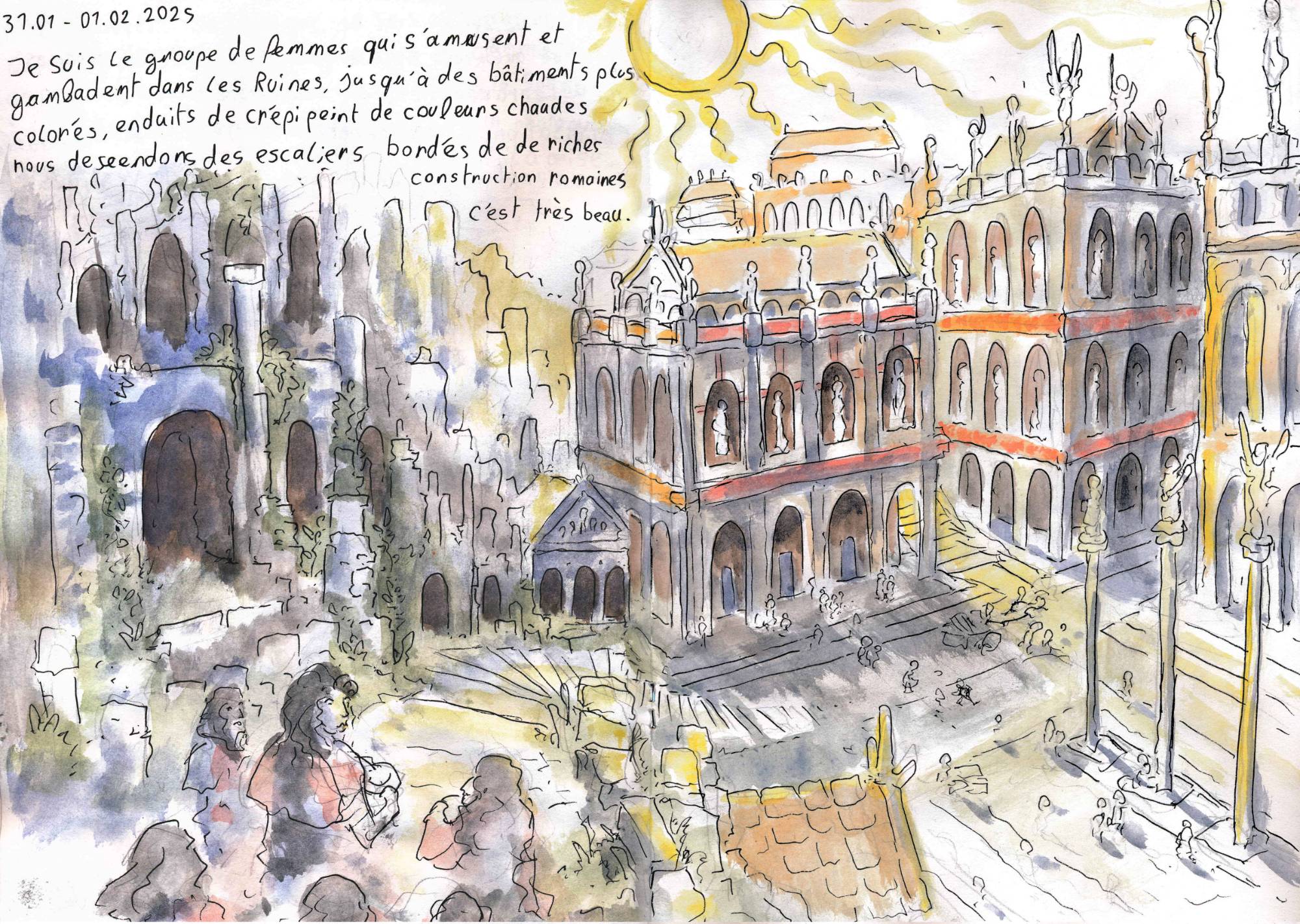 un dessin de rêve de François Monthoux
