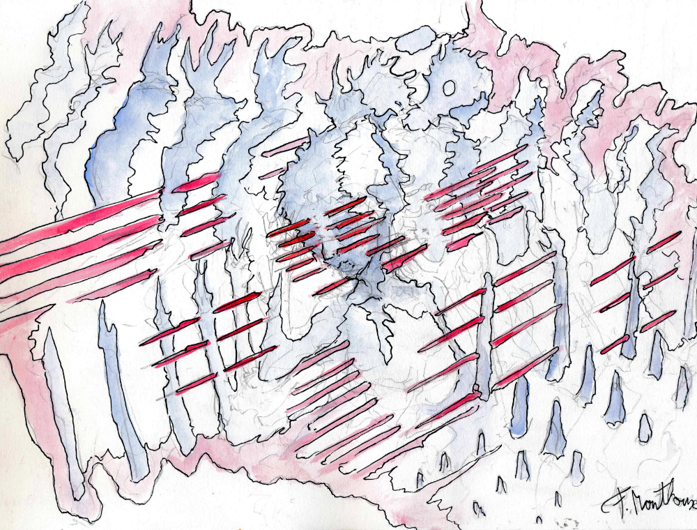 un dessin de François Monthoux