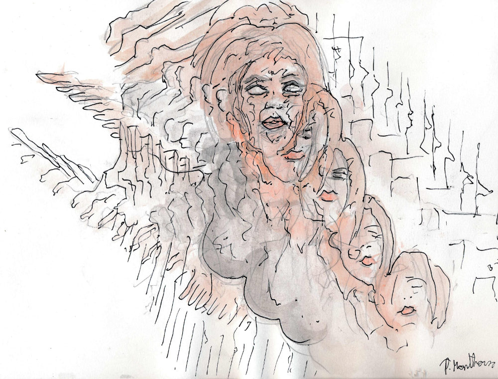 un dessin de François Monthoux