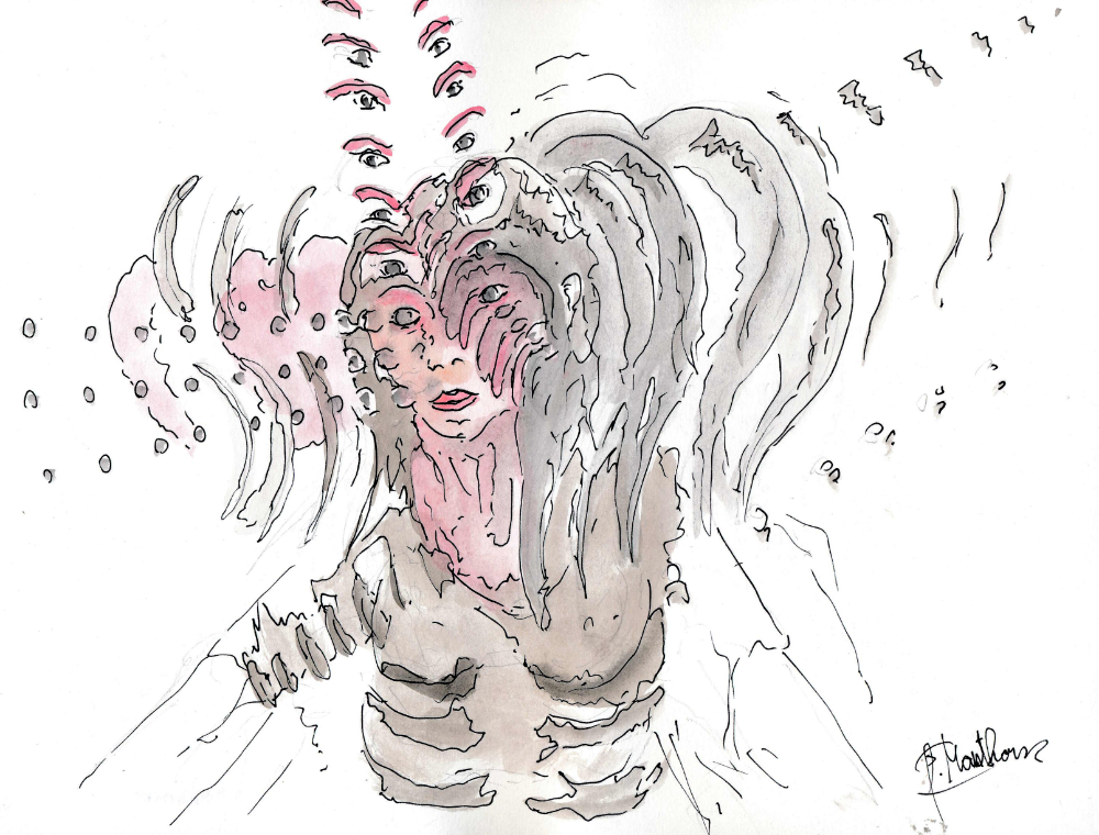 un dessin de François Monthoux