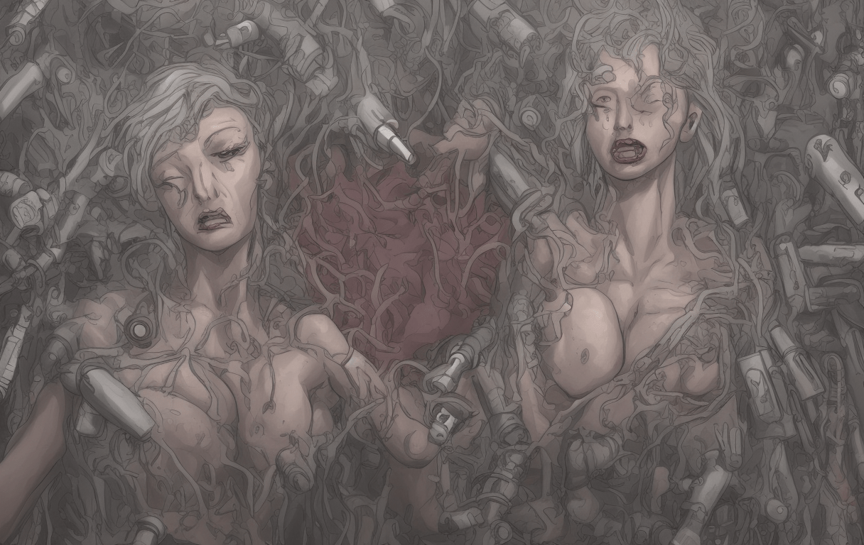 un dessin généré par intelligence artificiel ia par François Monthoux artiste suisse