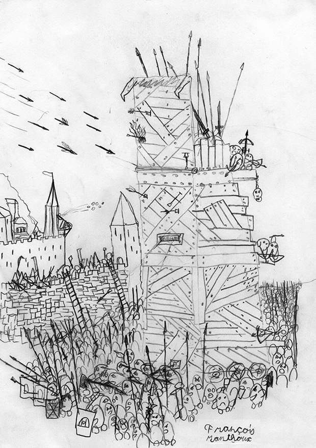 un dessin de François Monthoux