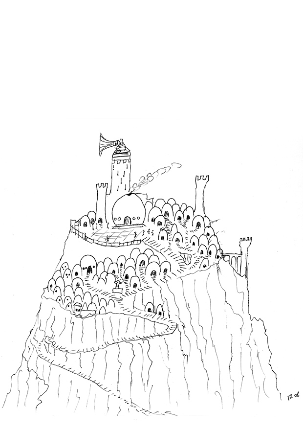 un dessin de François Monthoux