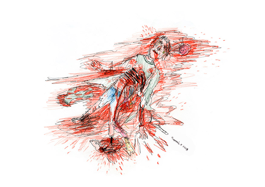 un dessin de François Monthoux