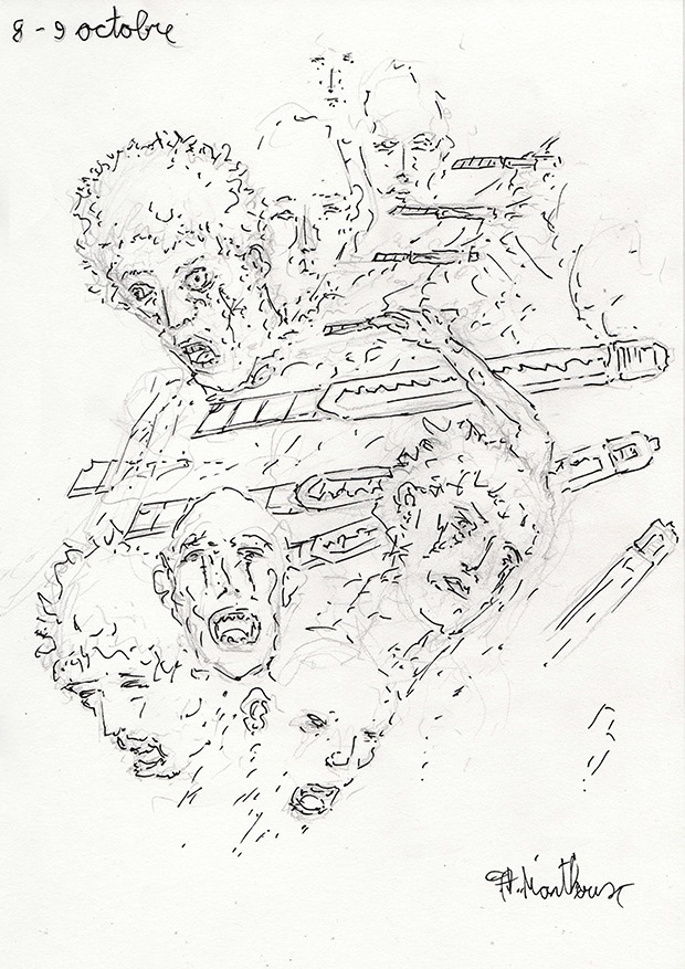 un dessin de rêve de François Monthoux