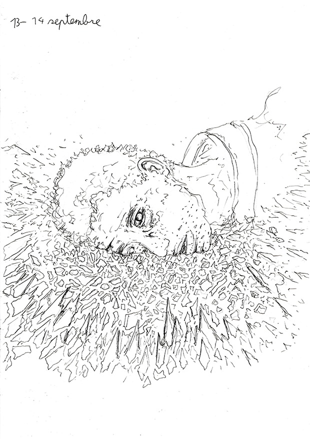 un dessin de rêve de François Monthoux