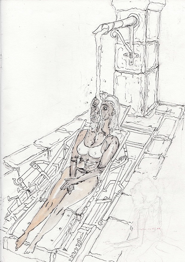un dessin de rêve de François Monthoux
